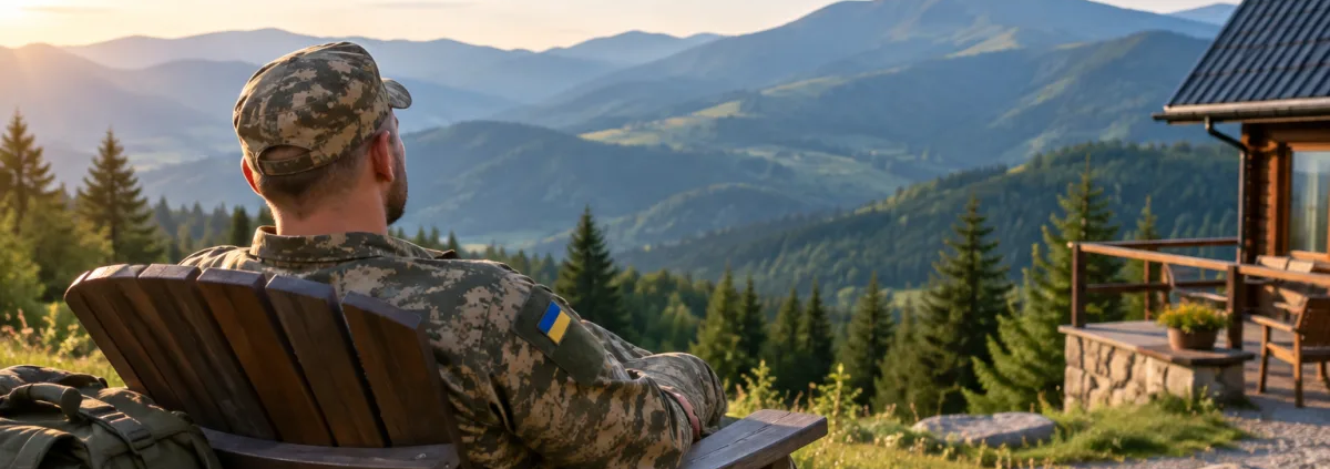 Безкоштовний відпочинок у Карпатах для військових: актуальні програми та умови