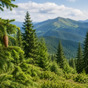 Природа Карпат: дерева, ягоди та гриби