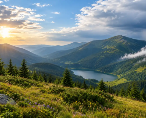 Природа, клімат і водойми Карпат