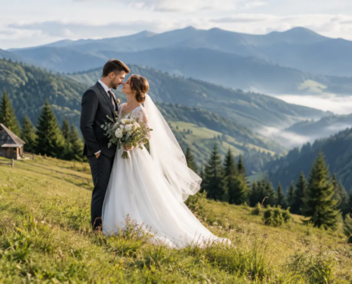 Весільна фотосесія в Карпатах: локації та ідеї для фото