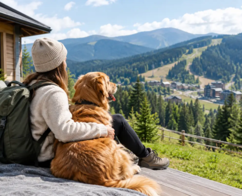 Відпочинок у Карпатах із собакою: pet-friendly готелі Буковеля та Поляниці