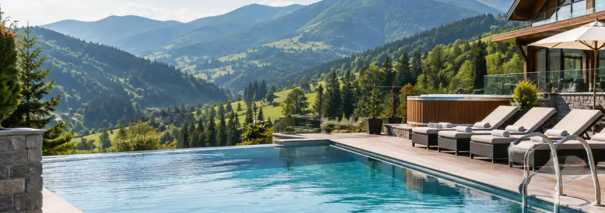 Відпочинок у Карпатах літом з басейном: готелі та SPA-комплекси